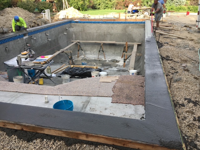 constructing utah swimming pool